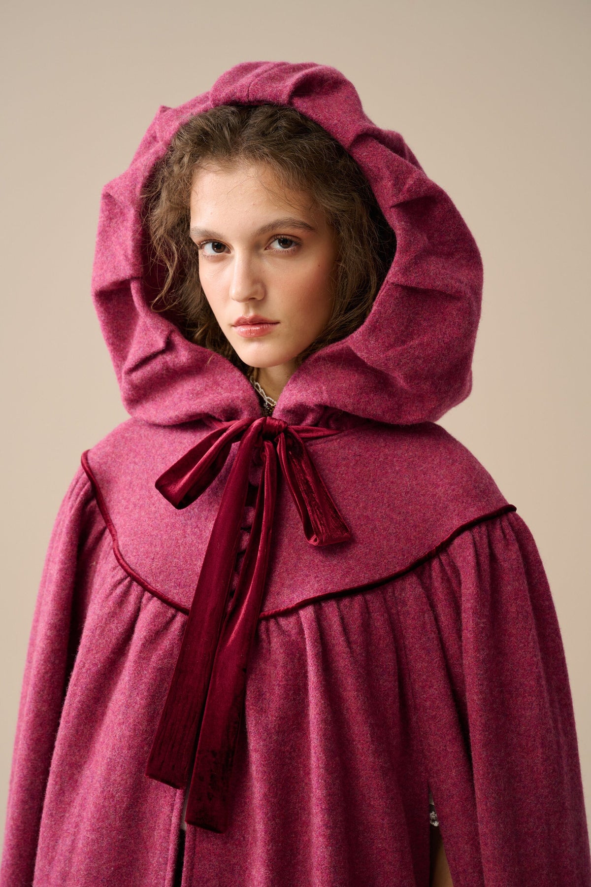 Perfumer 33 | hooded wool cloak